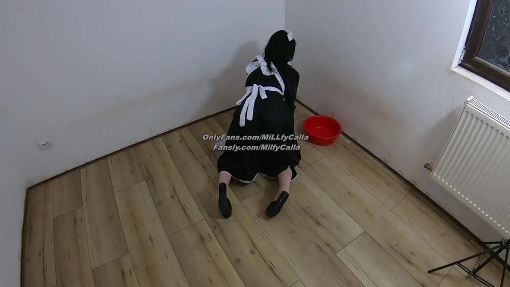 Vintage Maid Submission – Deepthroat, Heel Fetish Messy cum #3