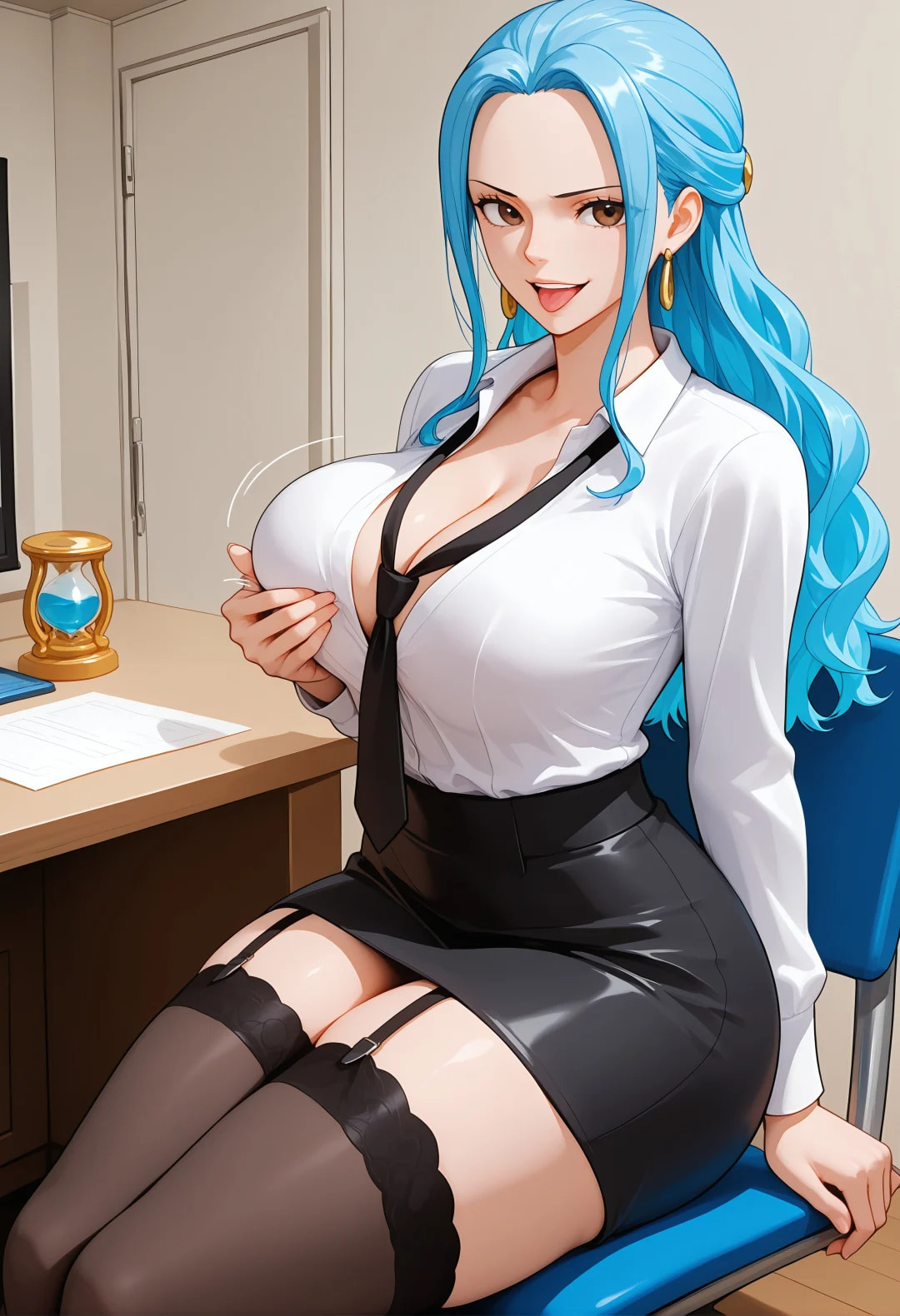 Vivi Ofis Bayan Hentai Galerisi