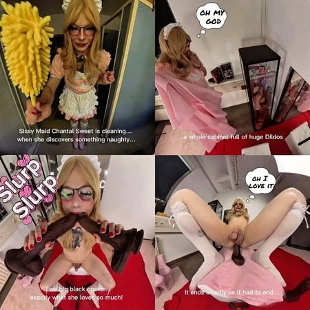 Kadın kılıklı hizmetçi Chantal