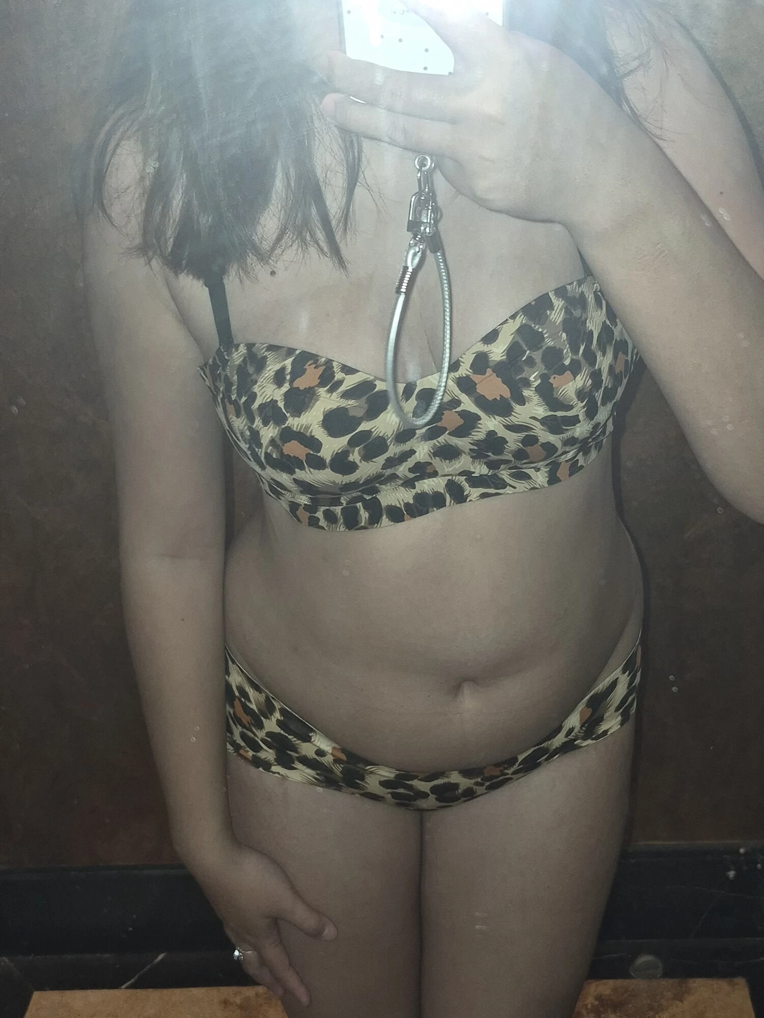 Small mochi in bra and panties