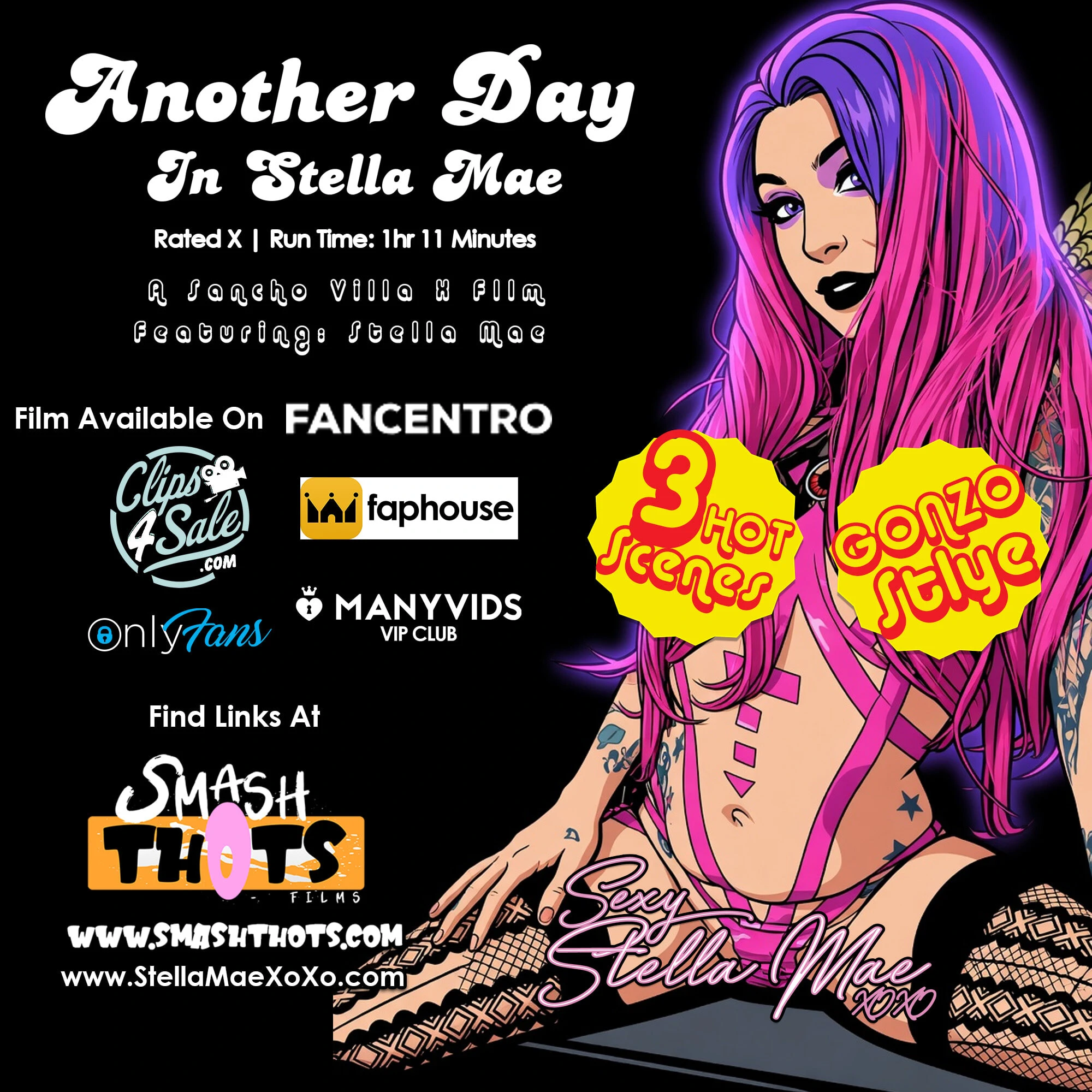 Stella Mae video kapaklarında başka bir gün