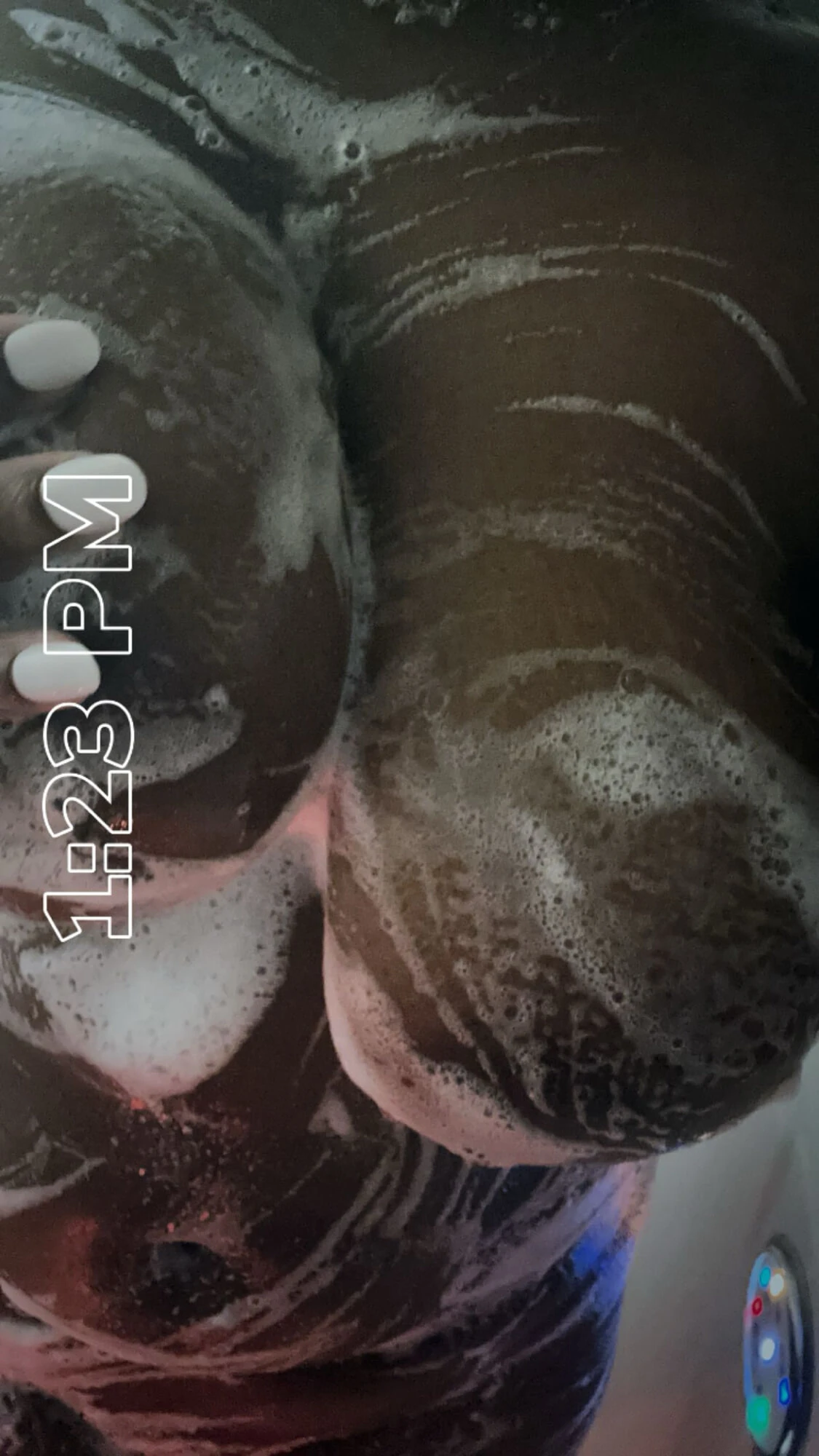 Büyük sabunlu memeler