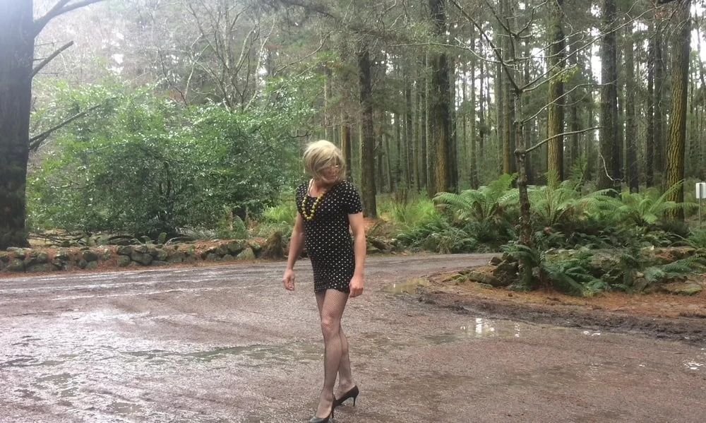 Crossdresser yol kenarı molası