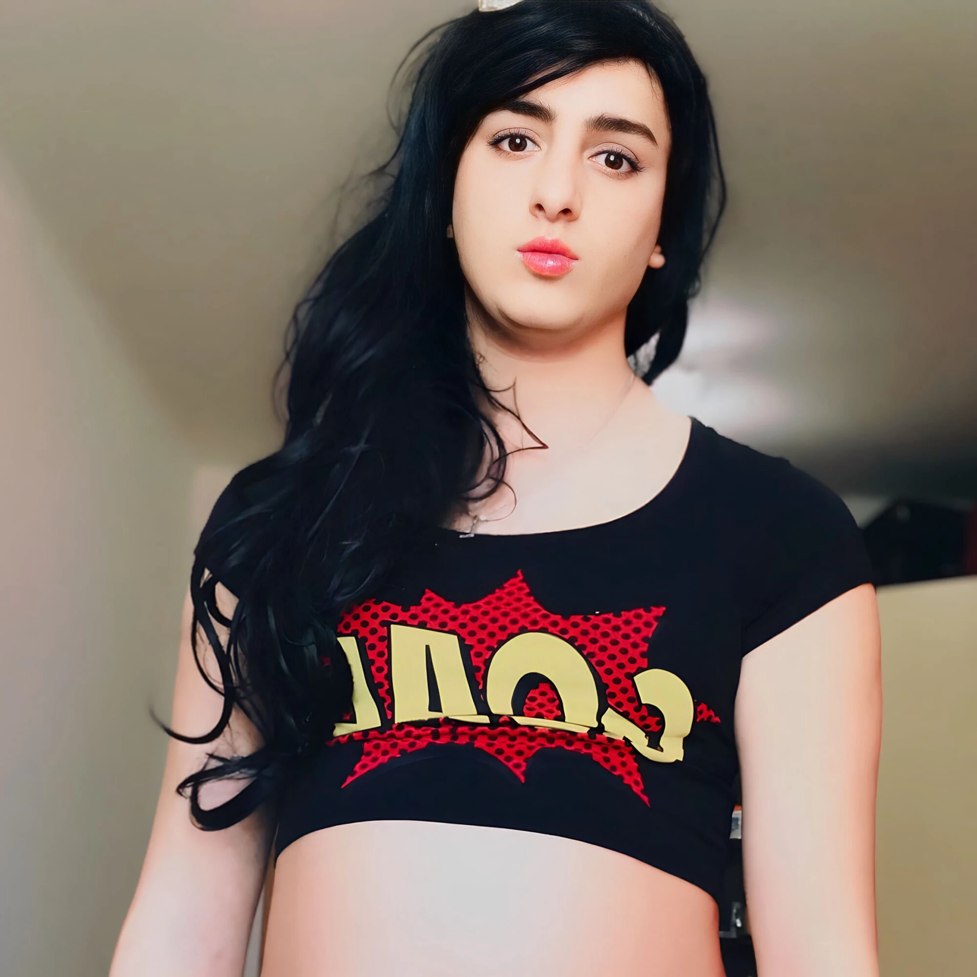 Фембой-сисси - Luna