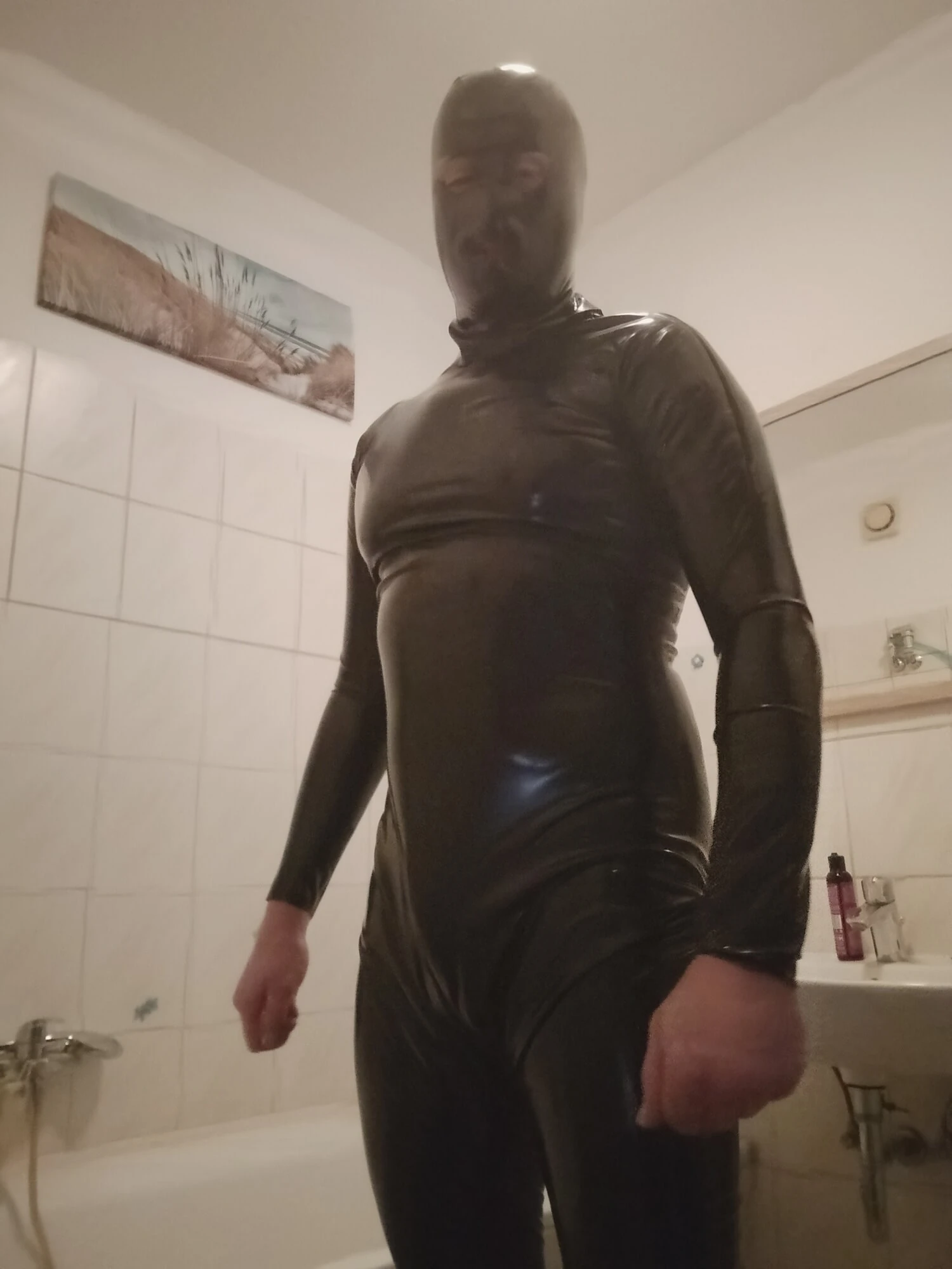 Гейл в латексе 