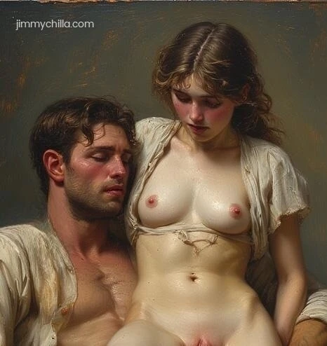 Женское материнство, масляные картины