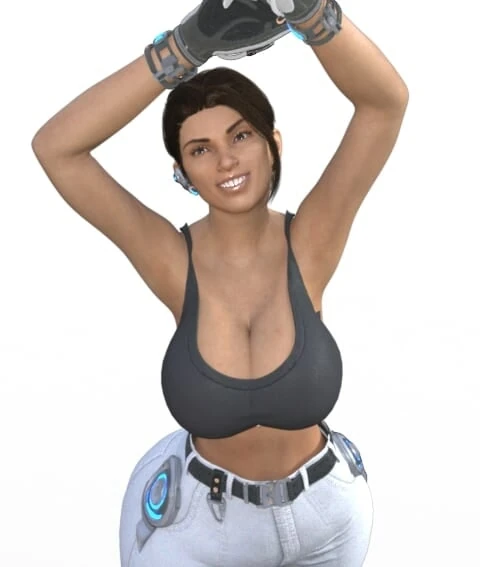 Hailey Daz3d render
