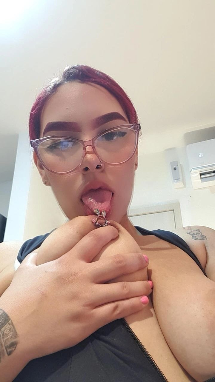 lick my nipples