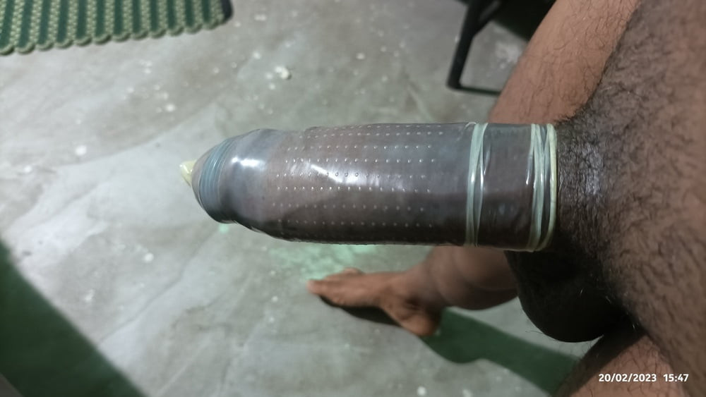 Desi Ranchi Büyük Kondomlu Alet