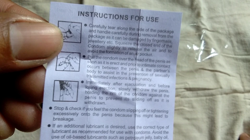 Cumming in condom #4