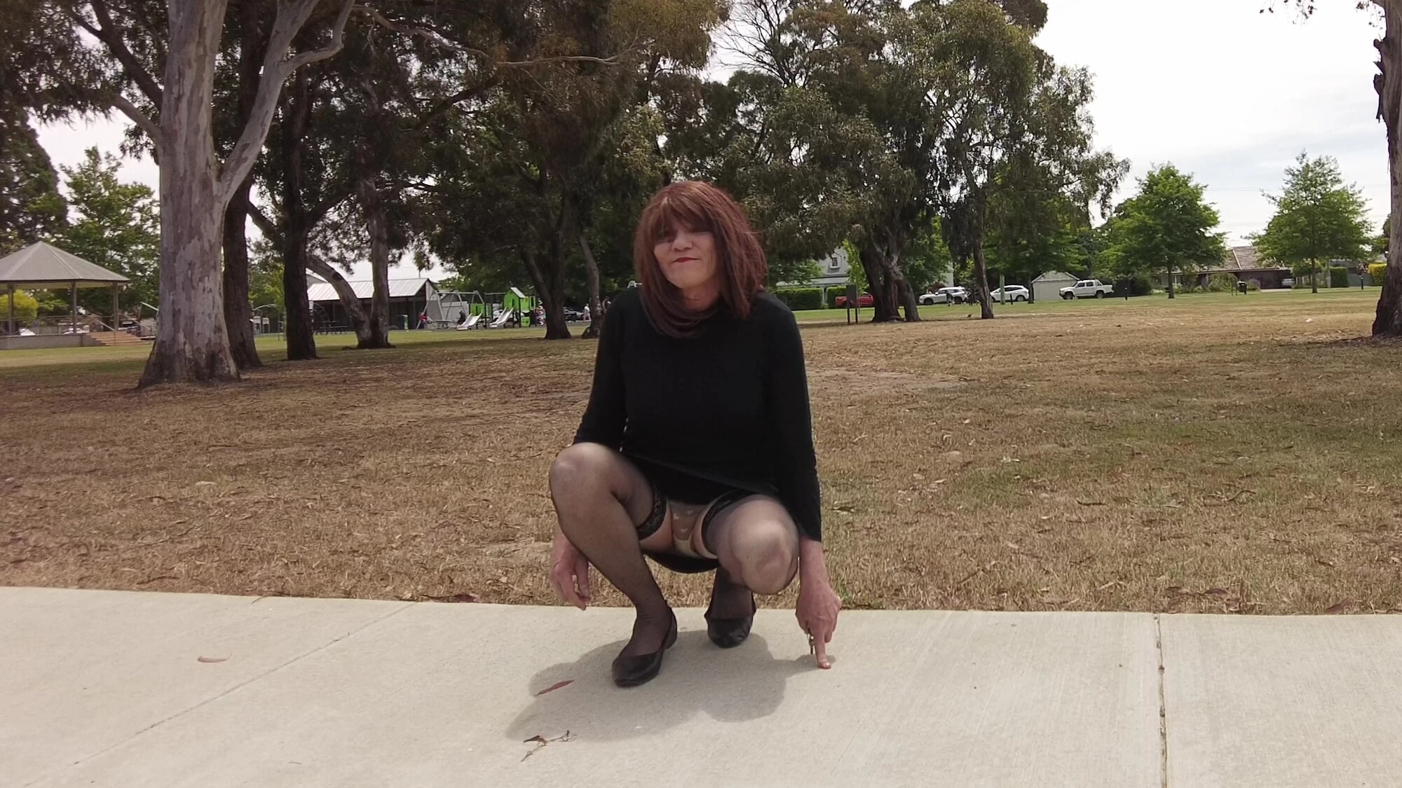 Crossdress roadtrip - yaz aylarında park