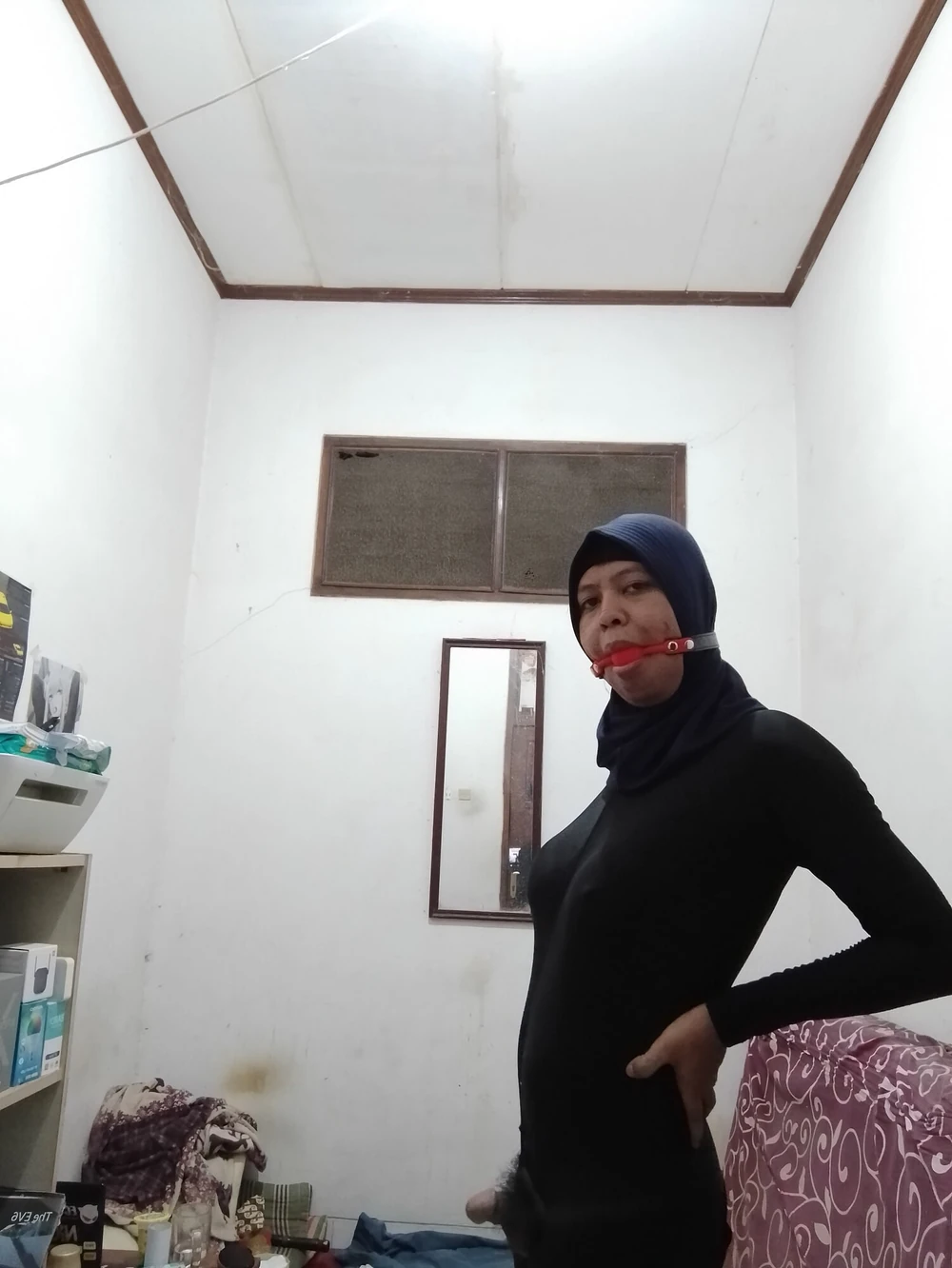 Hijab ballgag #3