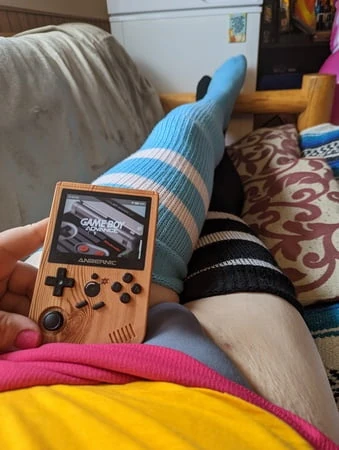 Gamer kız öğle molasında