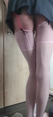 Seksi naylon tina 