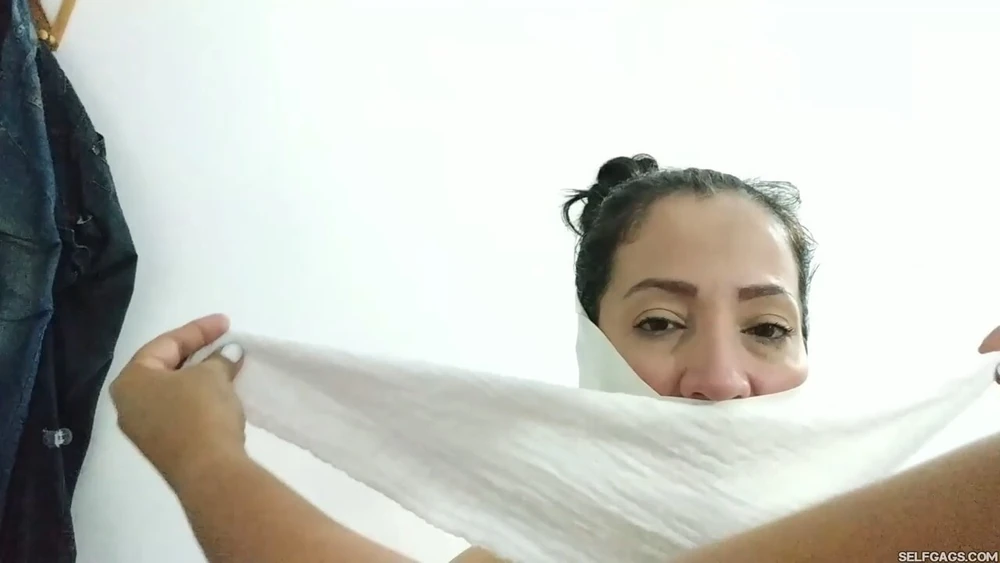 Lesbian MILF Play Partners Tied Naked, Spanked And Gagged #3